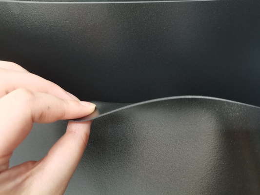Ausgestellte Muster kundenspezifische Akustik Feuchtigkeitsdicht 1 mm IXPE Schaumstoff Pad Unterstützung für starre Kern Luxus-Vinyl-Bodenbelag