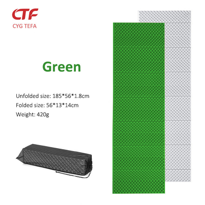 Komfortabel überall bleiben Leichtgewicht und langlebig Aluminiumfolie XPE IXPE Schaumstoff Schlafmatte Camping Pad