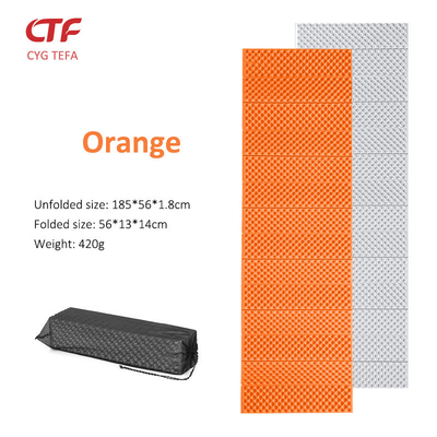 Komfortabel überall bleiben Leichtgewicht und langlebig Aluminiumfolie XPE IXPE Schaumstoff Schlafmatte Camping Pad