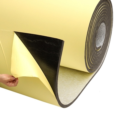 HVAC-Kanal Isolationsrolle Polyethylen Kreuzverknüpfte Schaum XLPE Rollen mit Aluminiumfolie und Kleber