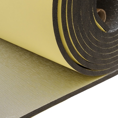 HVAC-Kanal Isolationsrolle Polyethylen Kreuzverknüpfte Schaum XLPE Rollen mit Aluminiumfolie und Kleber