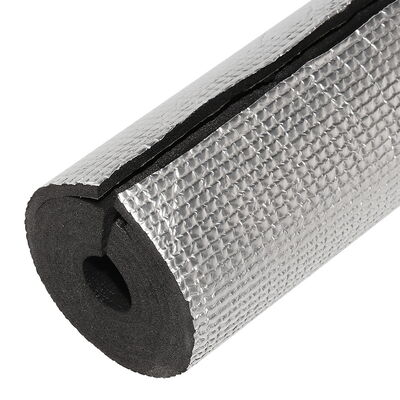Aluminiumfolie beschichtet XPE IXPE Schaum Isolierrohr Ideal für Kühlwasserrohr und Kühlere Isolierung Anwendungen
